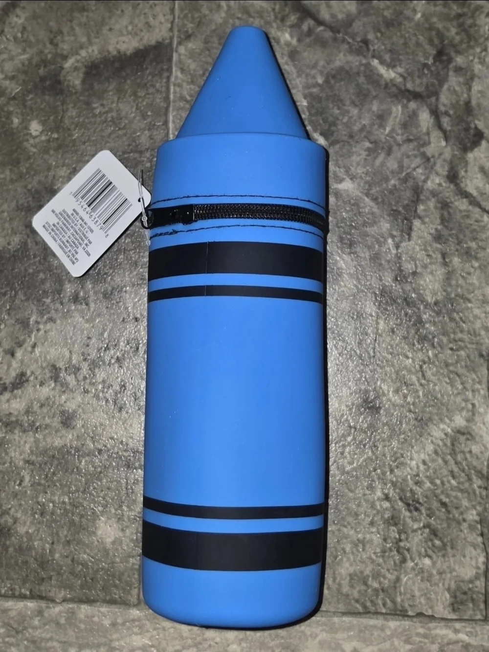 N/A blue crayon